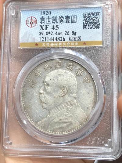 银元字画杂项拍卖 - 公博评级大头九年粗发版