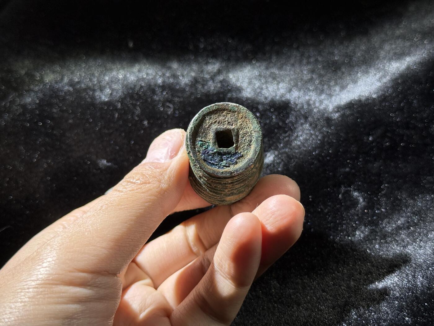 戎马世界章牌大赏，铜钱场 宋小平钱筒子，十七联