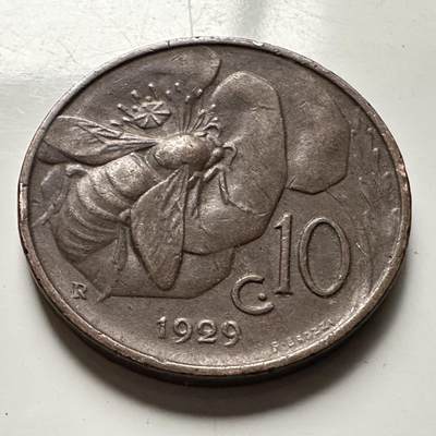 🌹外币初藏🌹🐯2026年第30场   每周二四六晚8️⃣点 接代拍 - 意大利1929年10分