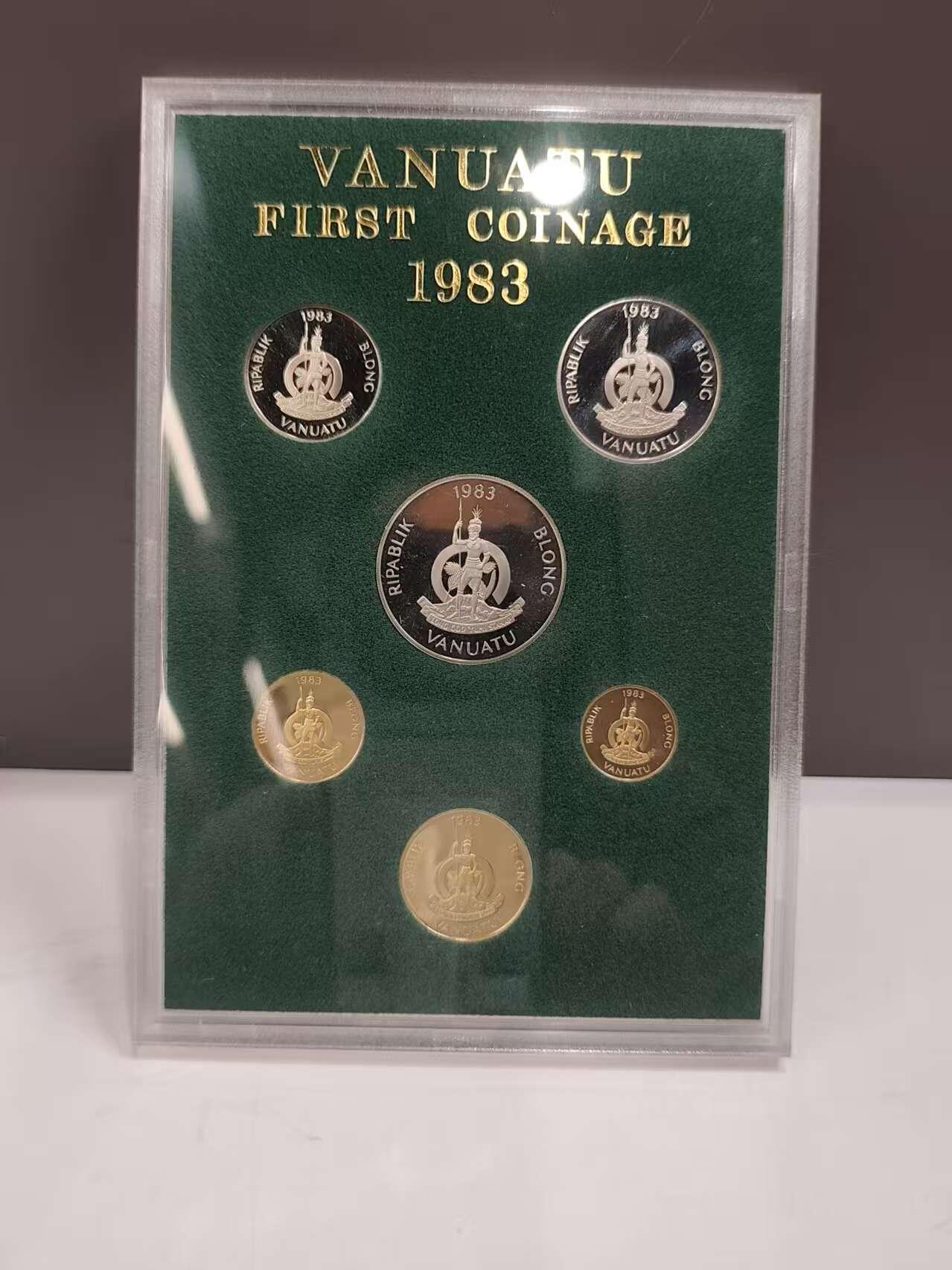 G&W世界散币，银币处理专场（第46场） 瓦努阿图1983年6枚套