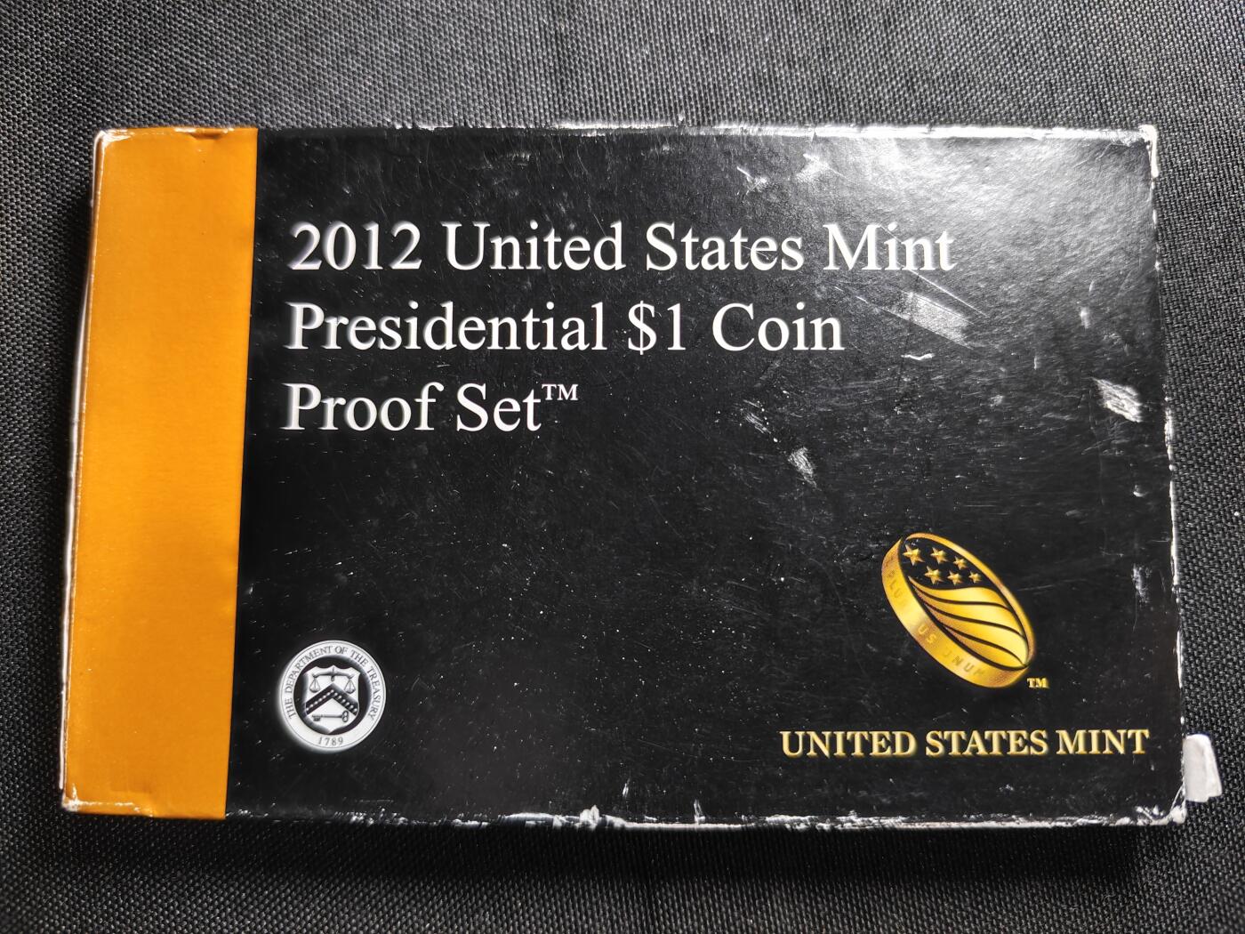 KK钱币收藏小铺   套币专场 2月预留时间 周末发货   美国1元总统精制纪念套币