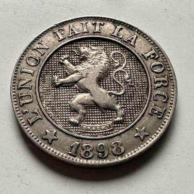 🌹外币初藏🌹🐯2026年第30场   每周二四六晚8️⃣点 接代拍 - 比利时1898年10分