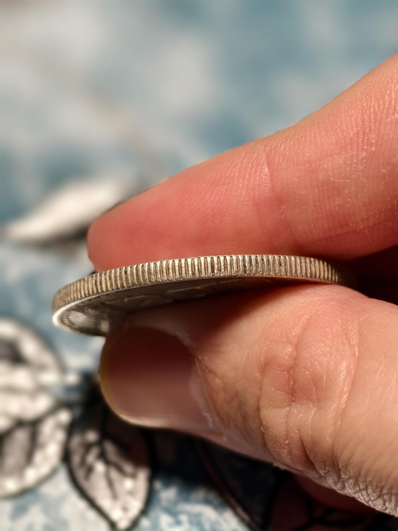 抚柳草堂-第十七期章牌钱币  奖章勋章限时免佣 满百包邮 放漏专场 1933法国谷物女神20法郎银币 重20.1g老包浆好味道