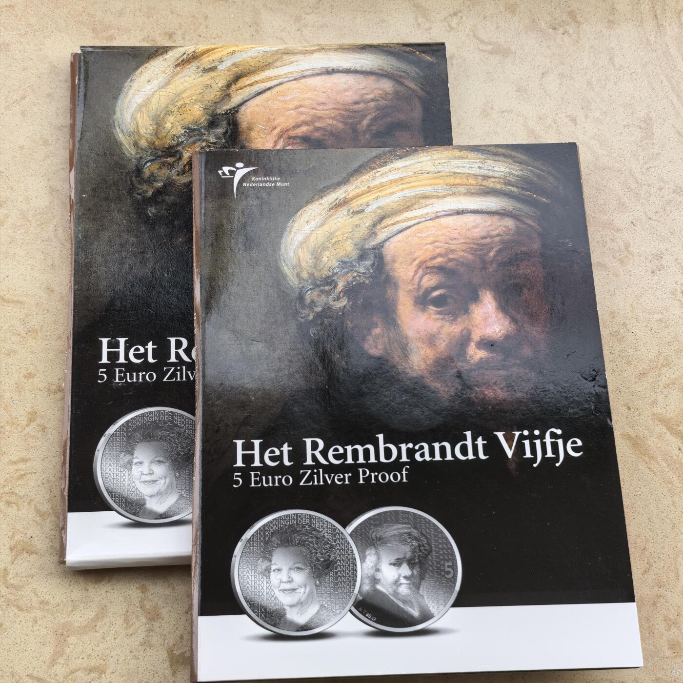 道一币馆币章第一百七十场 原包装 荷兰2006年画家伦勃朗诞辰400周年5欧元精制银币