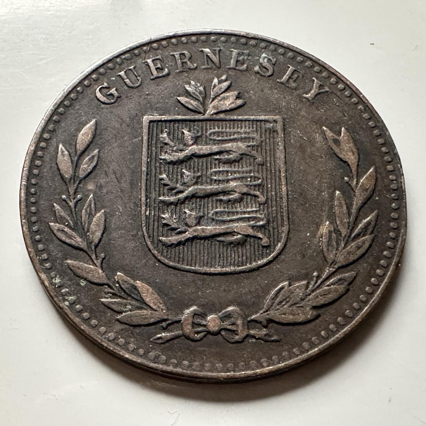 🌹外币初藏🌹🐯2026年第30场   每周二四六晚8️⃣点 接代拍 根西岛1920年8道布