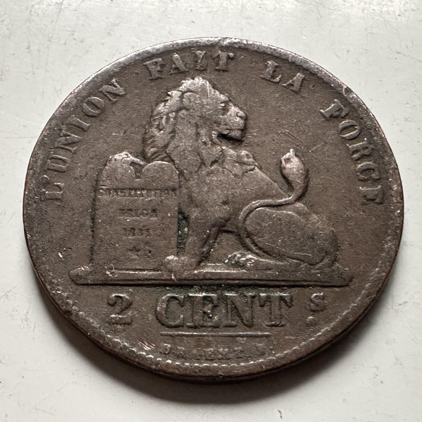 🌹外币初藏🌹🐯2026年第30场   每周二四六晚8️⃣点 接代拍 比利时1871年2分