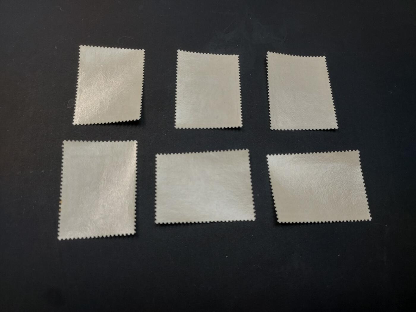 博彦收藏    3月25日 8点 外国邮票专场 摩纳哥邮票6枚，上品