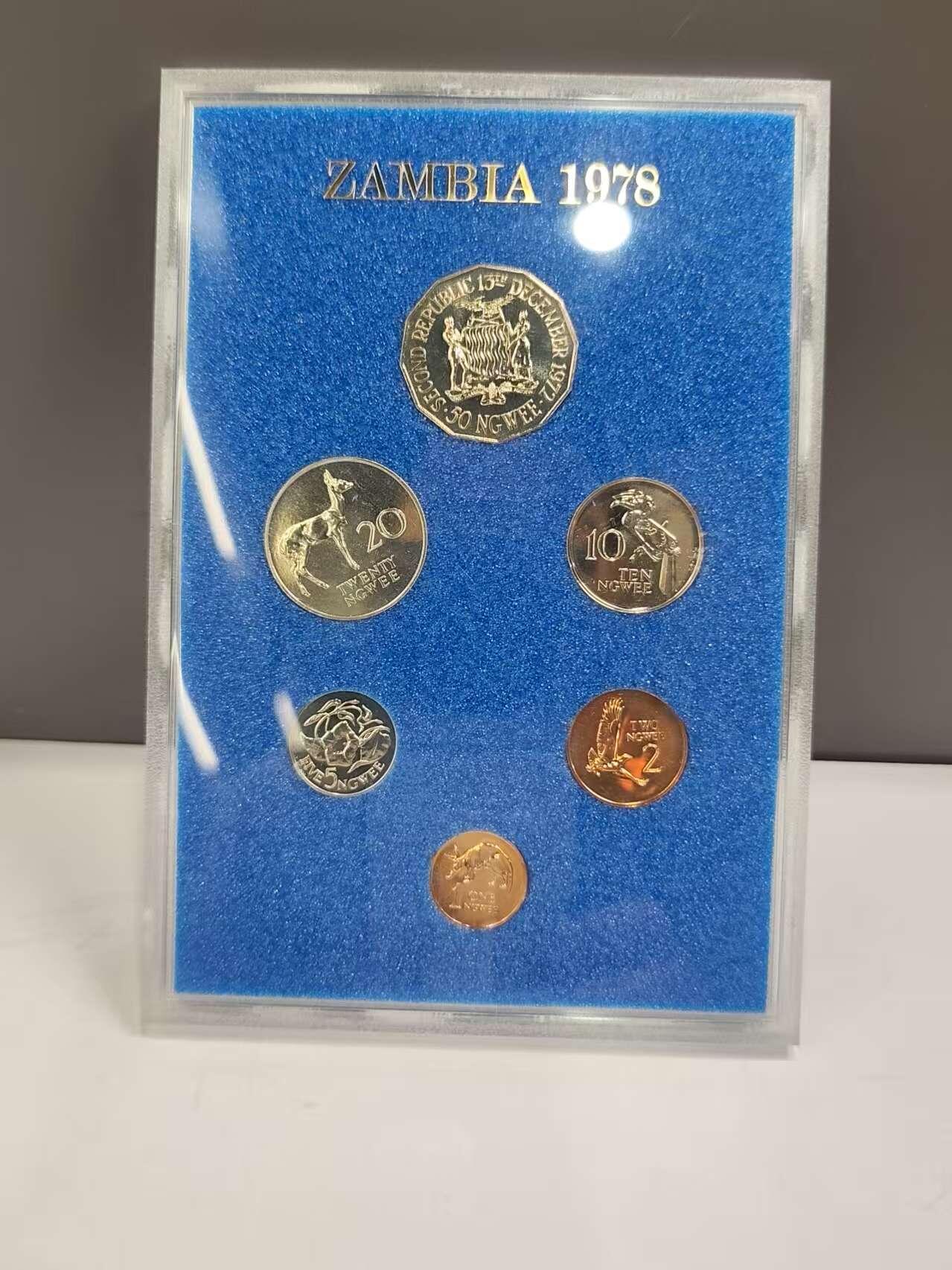 G&W世界散币，银币处理专场（第46场） 赞比亚1978年6枚套