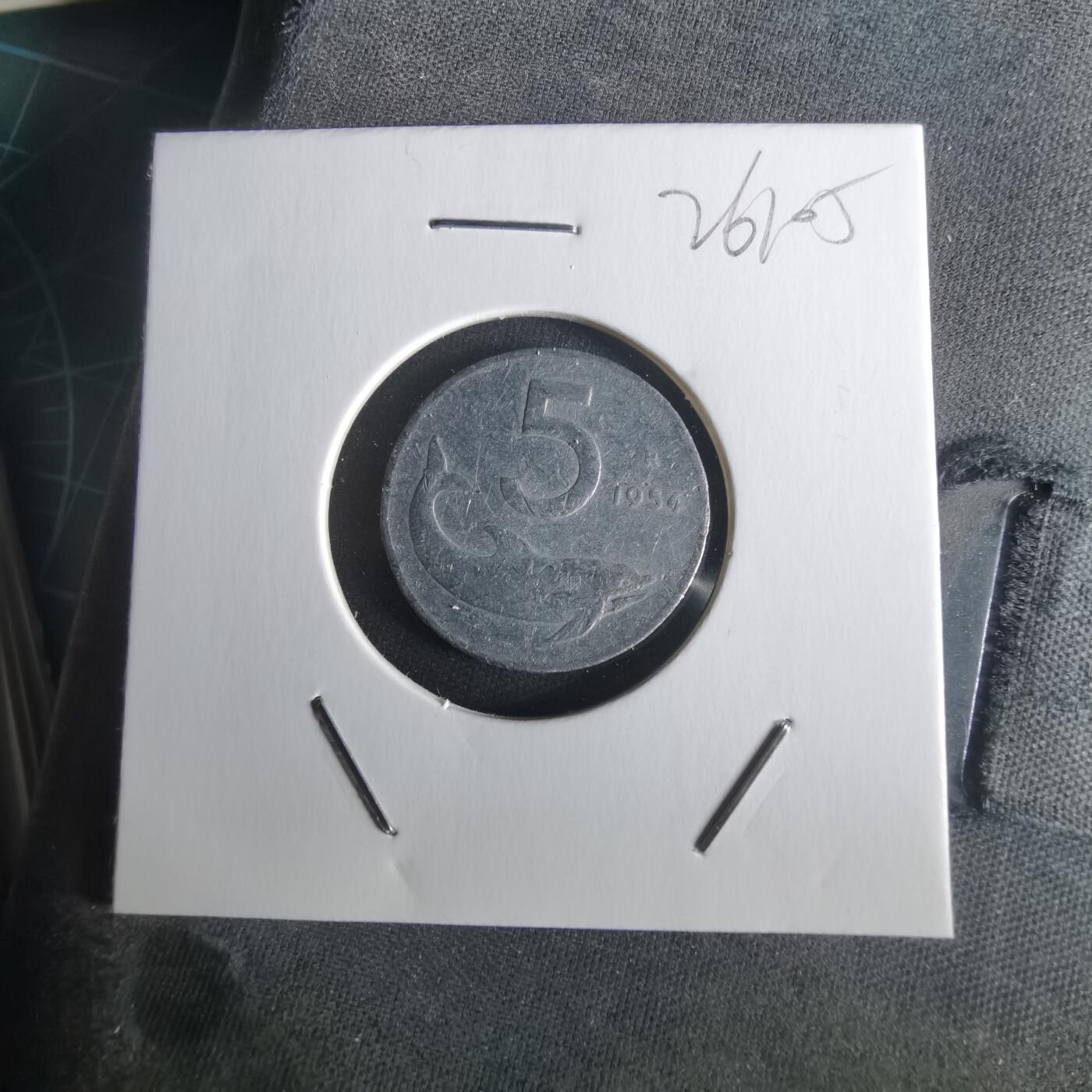 沼泽如烟--第1026场 意大利1954年5里拉