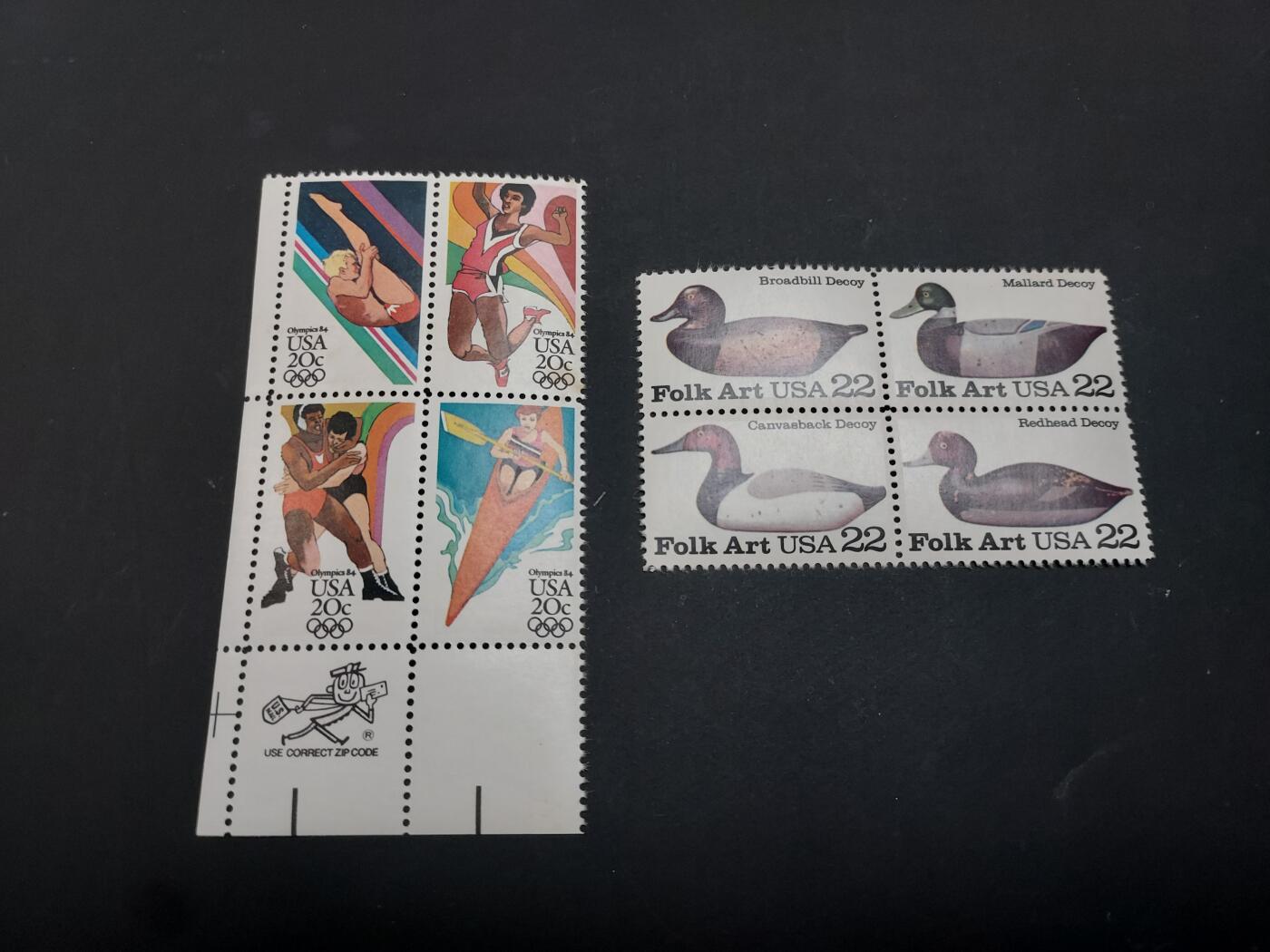 博彦收藏    3月25日 8点 外国邮票专场 美国邮票8枚，上品