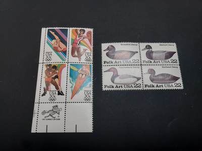 博彦收藏    3月25日 8点 外国邮票专场 - 美国邮票8枚，上品