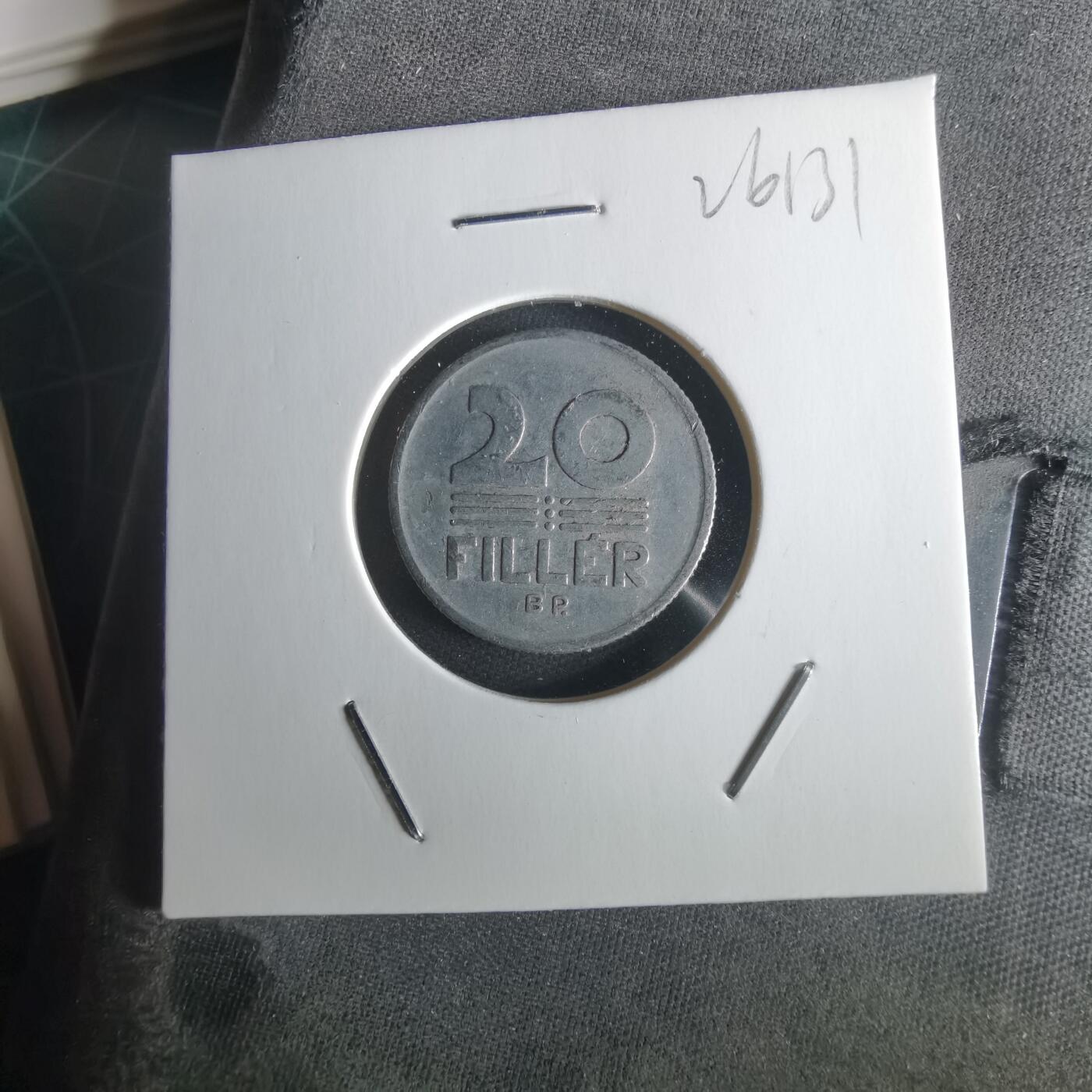 沼泽如烟--第1026场 匈牙利1967年20菲勒