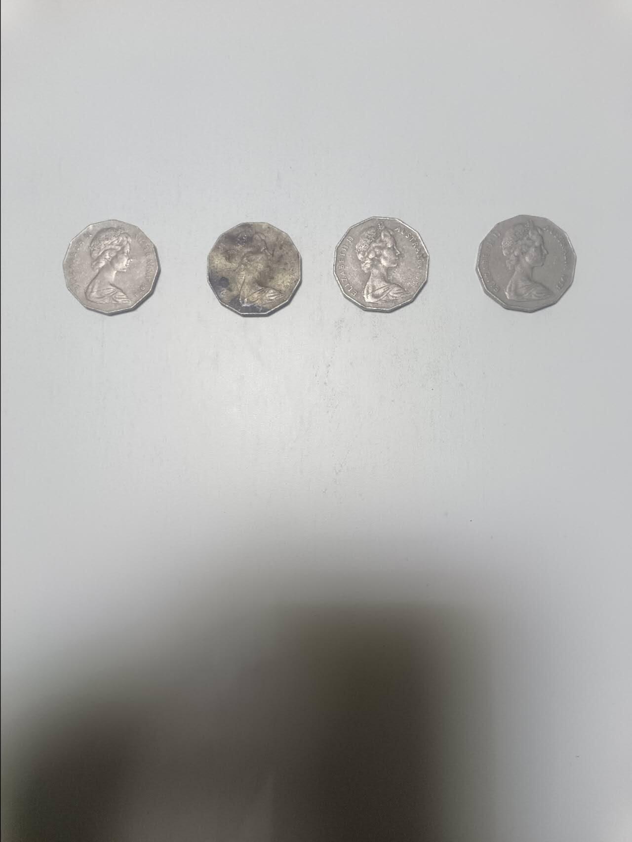 【20260319】非全新纸币和硬币第347场 澳大利亚4枚硬币50分