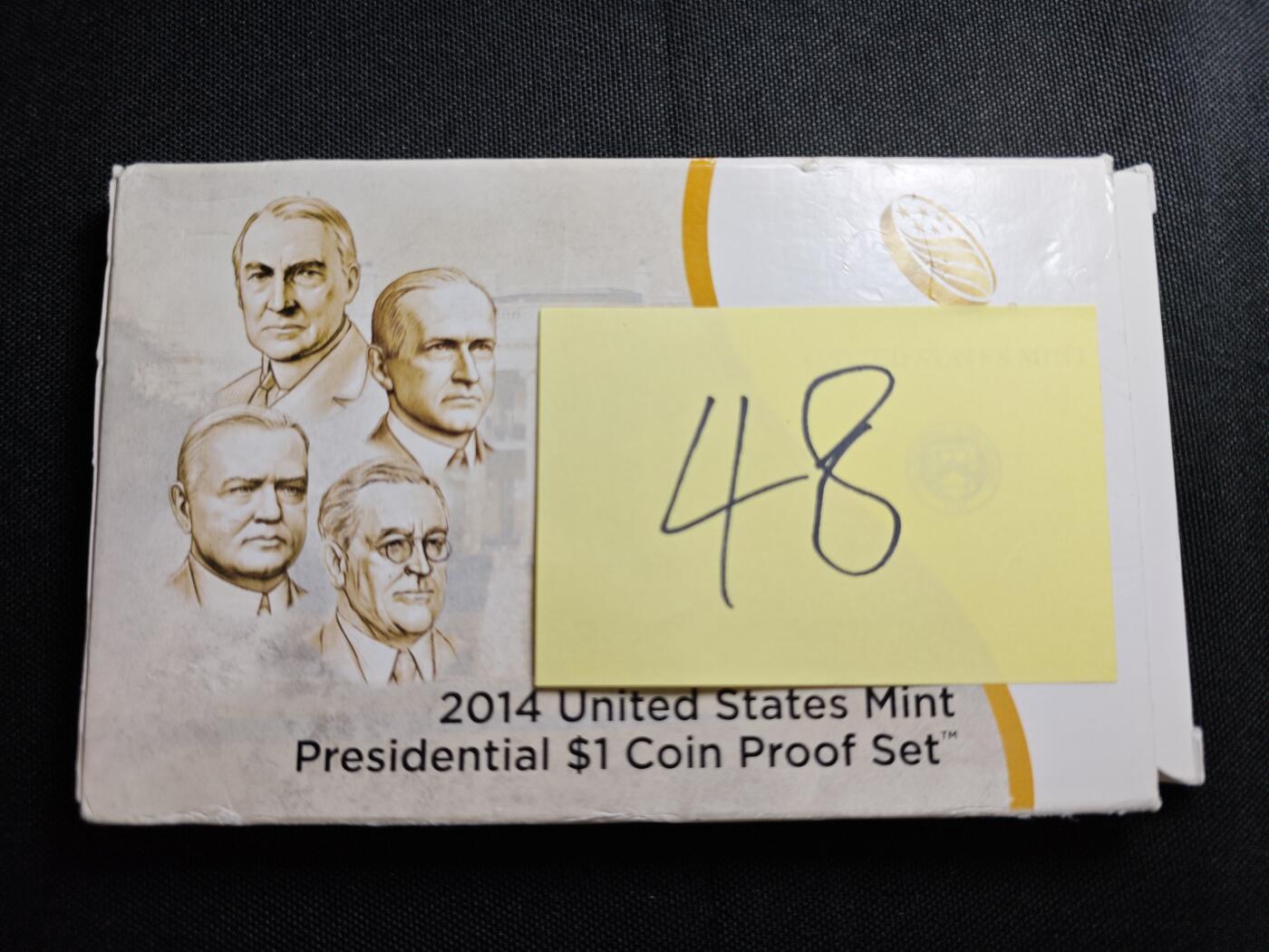 KK钱币收藏小铺   套币专场 2月预留时间 周末发货  美国1元总统精制纪念套币