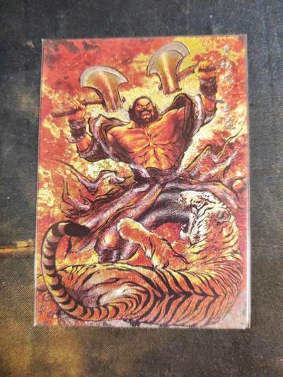 阳大大卡牌拍卖第105期（持续收拍品，周五晚上九点截拍，进群福利早知道） - 【99尾编】卡德曼 张建东水浒 黑旋风李逵 限编044/099