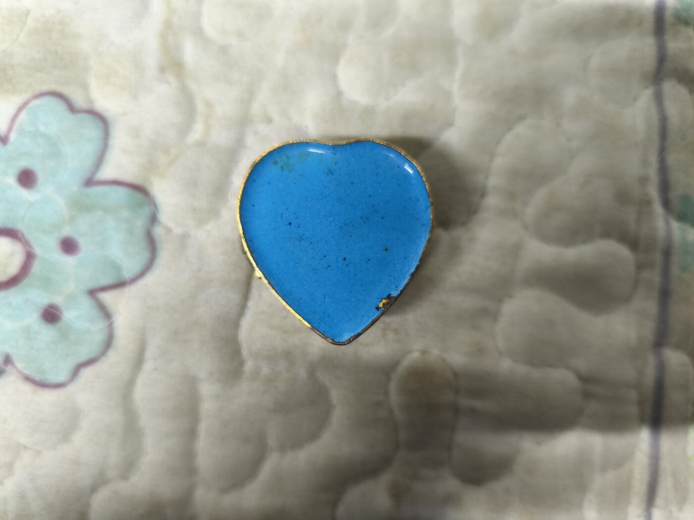 海外回流精品专场 3.22 日本回流创汇时期心形景泰蓝小盒