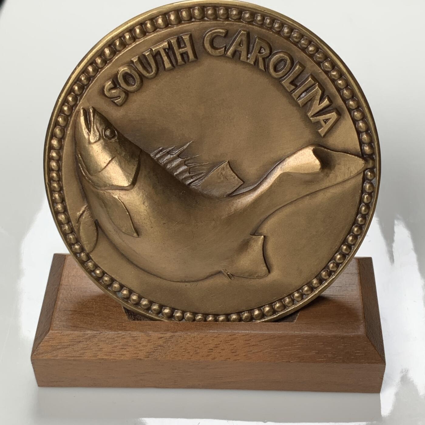 掌中浮雕-藏着的欧洲第055场 2003年美国布鲁克林公园#31号大铜章，76mm，原盒带证书，雕刻家：Leonda Froehlich Finke