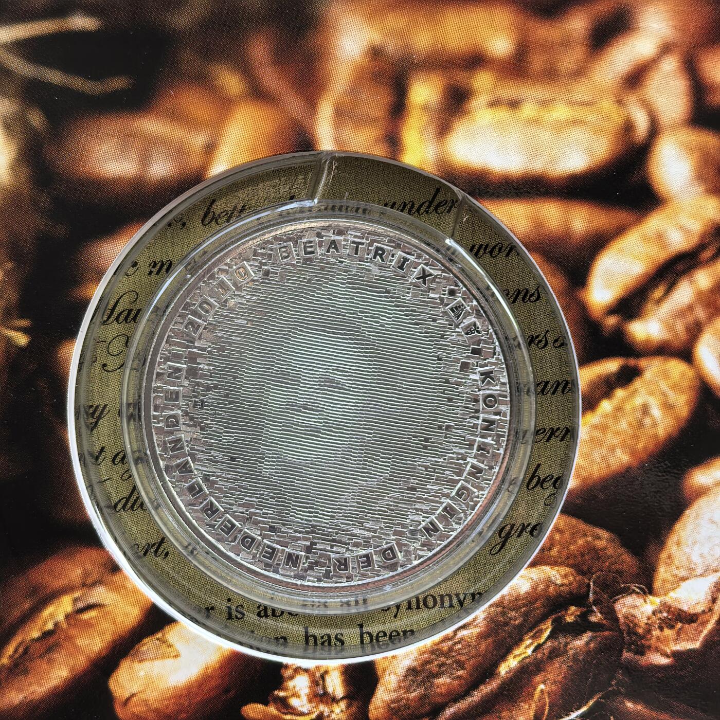 道一币馆币章第一百七十场 原包装 荷兰2010年小说家穆尔塔图里作品《马格斯·哈弗拉尔》发行150周年5欧元精制银币