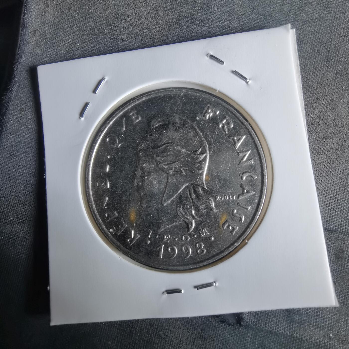 沼泽如烟--第1026场 法属波利尼西亚1998年50法郎