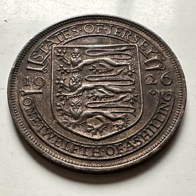 🌹外币初藏🌹🐯2026年第30场   每周二四六晚8️⃣点 接代拍 - 泽西岛1926年1/12先令