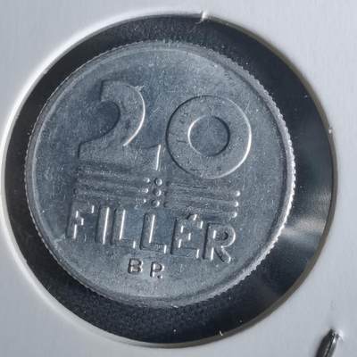 沼泽如烟--第1026场 - 匈牙利1980年20菲勒