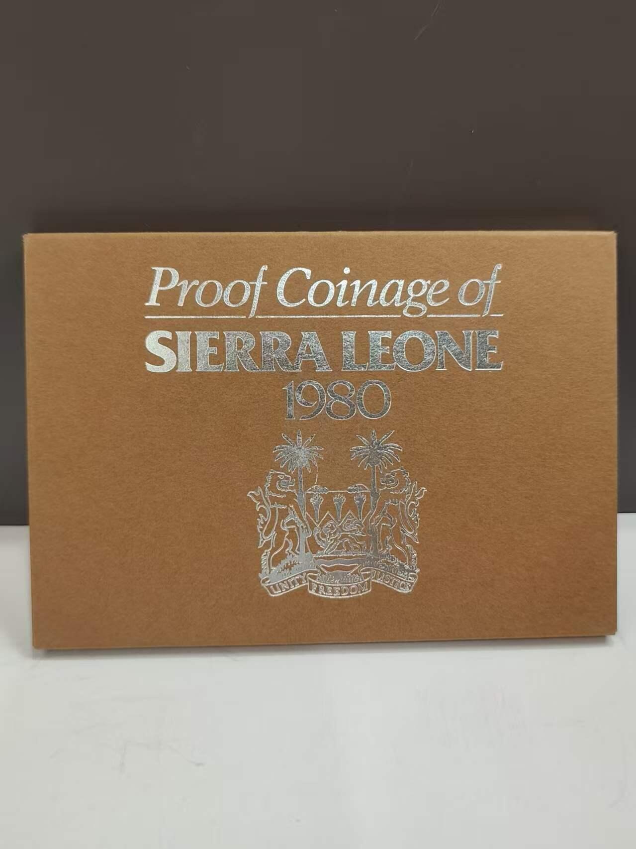 G&W世界散币，银币处理专场（第46场） 塞拉利昂1980年6枚套