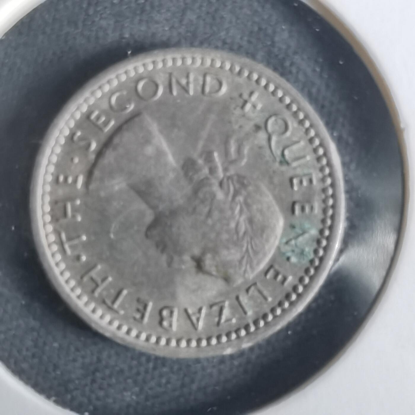 沼泽如烟--第1026场 新西兰1956年3便士伊二首年