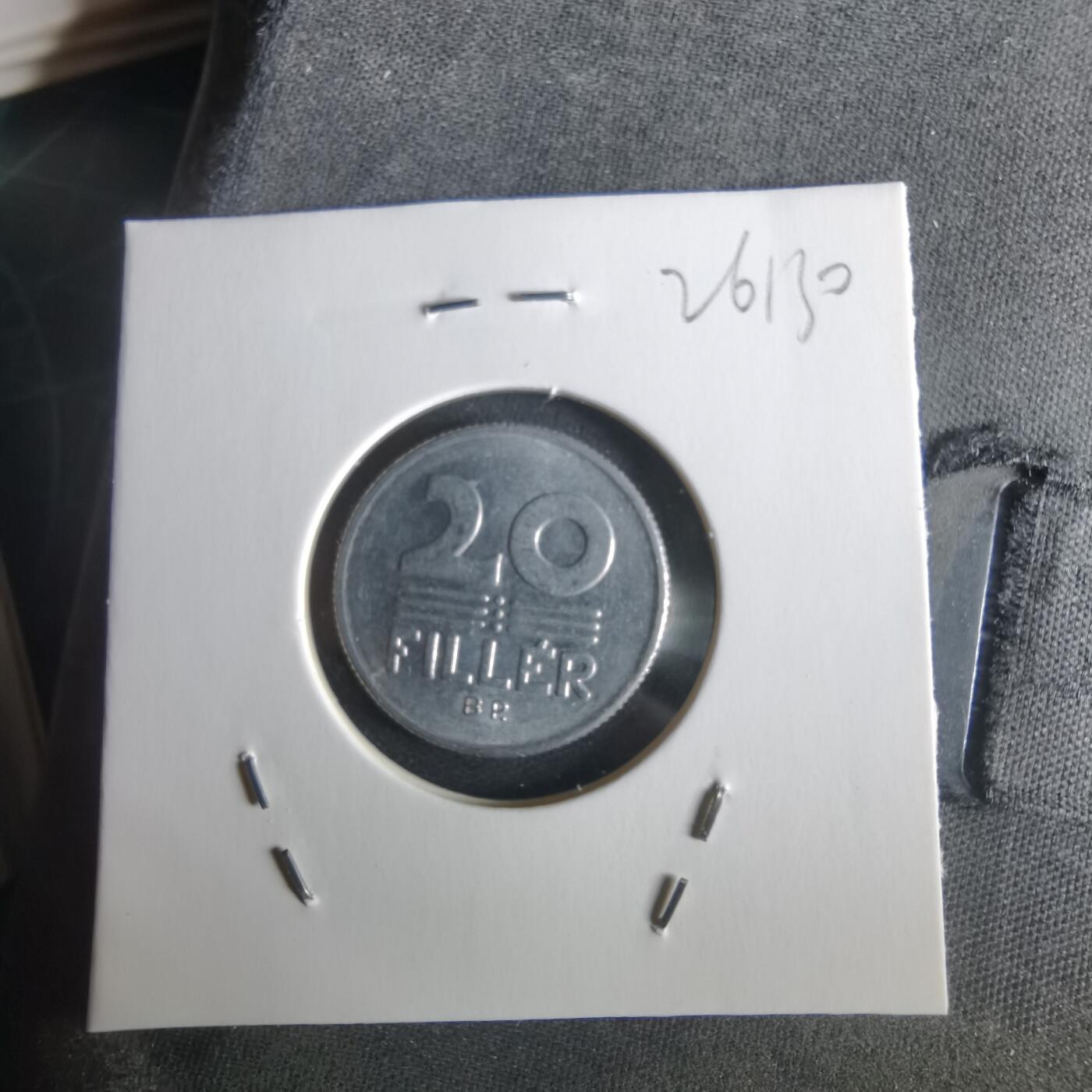 沼泽如烟--第1026场 匈牙利1980年20菲勒