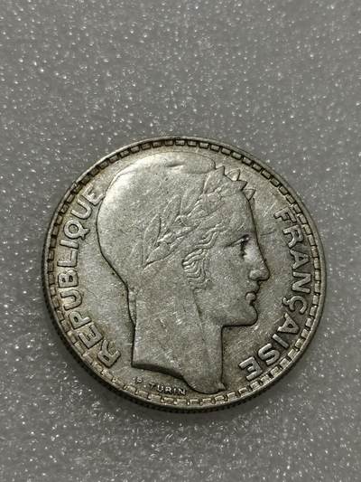 天下钱庄专场欢迎参拍 - 法国自由女神20法郎银币