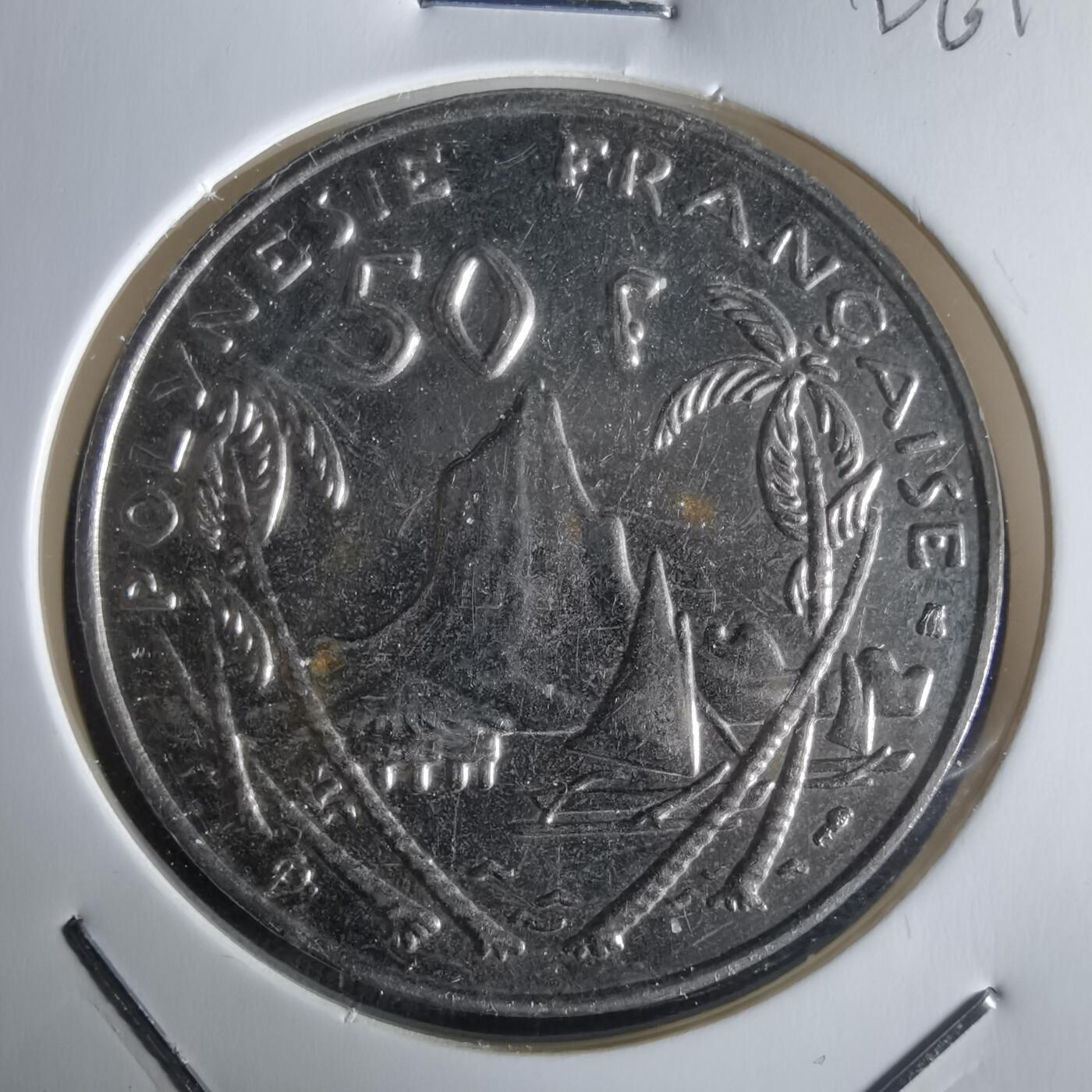 沼泽如烟--第1026场 法属波利尼西亚1998年50法郎