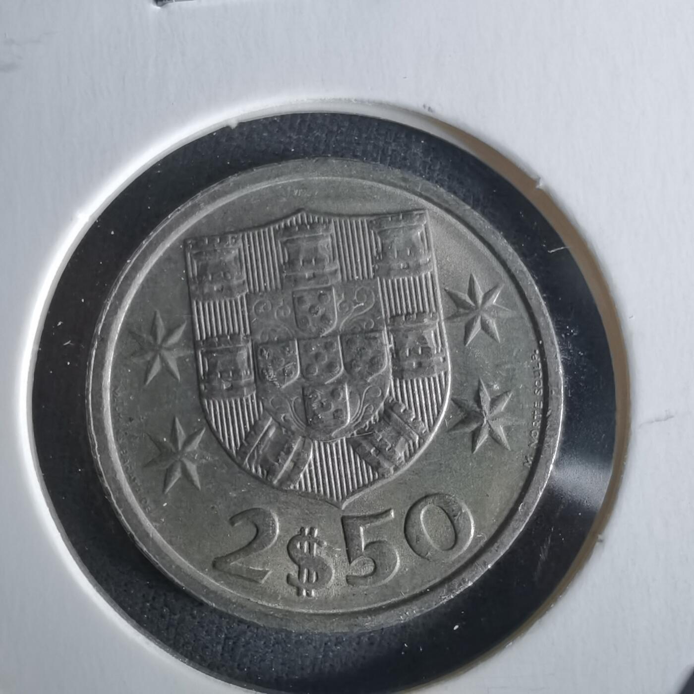 沼泽如烟--第1026场 葡萄牙1984年2.5埃斯库多