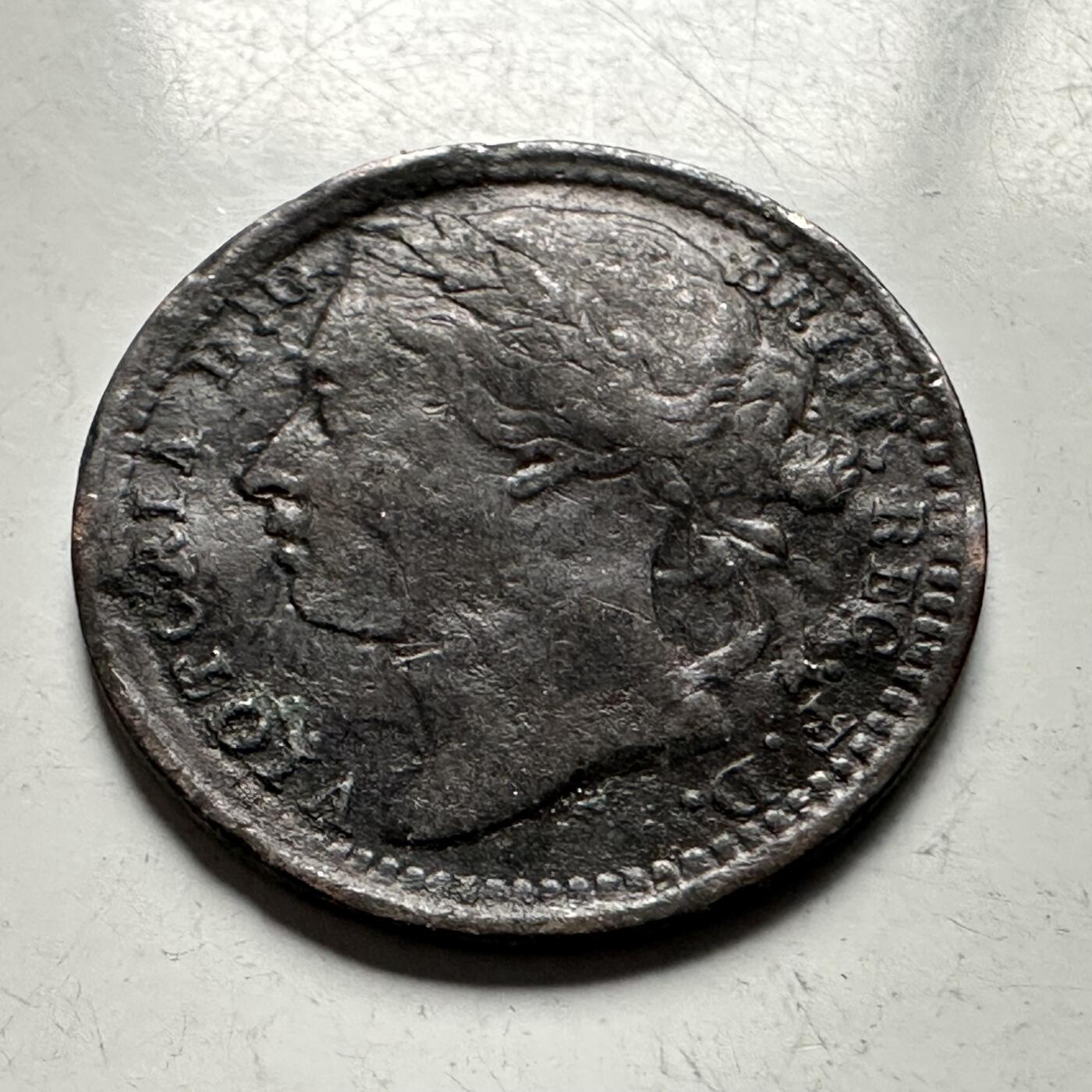 🌹外币初藏🌹🐯2026年第30场   每周二四六晚8️⃣点 接代拍 英国1866年维多利亚1/3法新