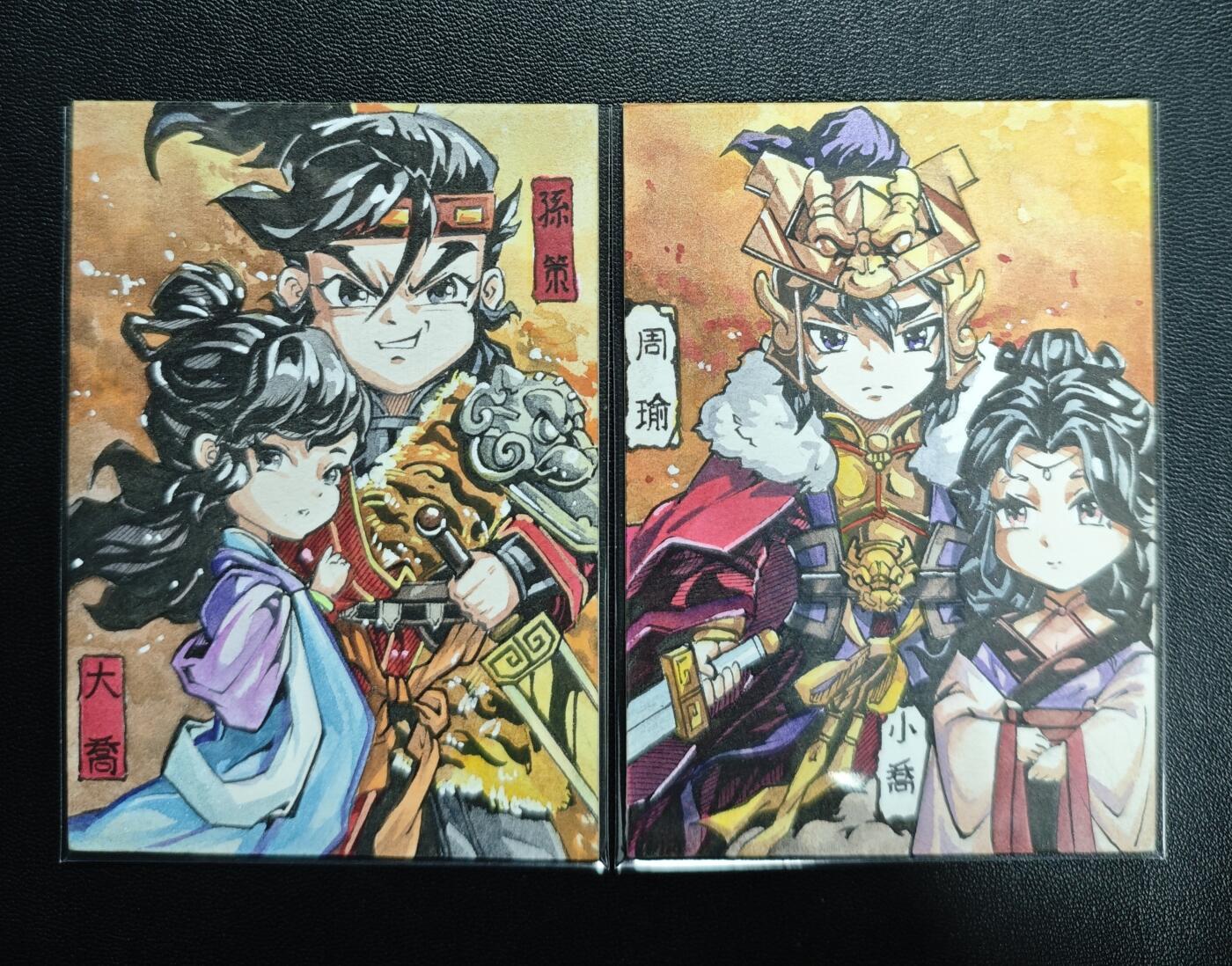 天玑星卡拍第179期《3.19周四截拍》持续收拍收评中 满赠卡需备注 【手绘卡】Rubick 孙策/大乔 周瑜/小乔 手绘卡