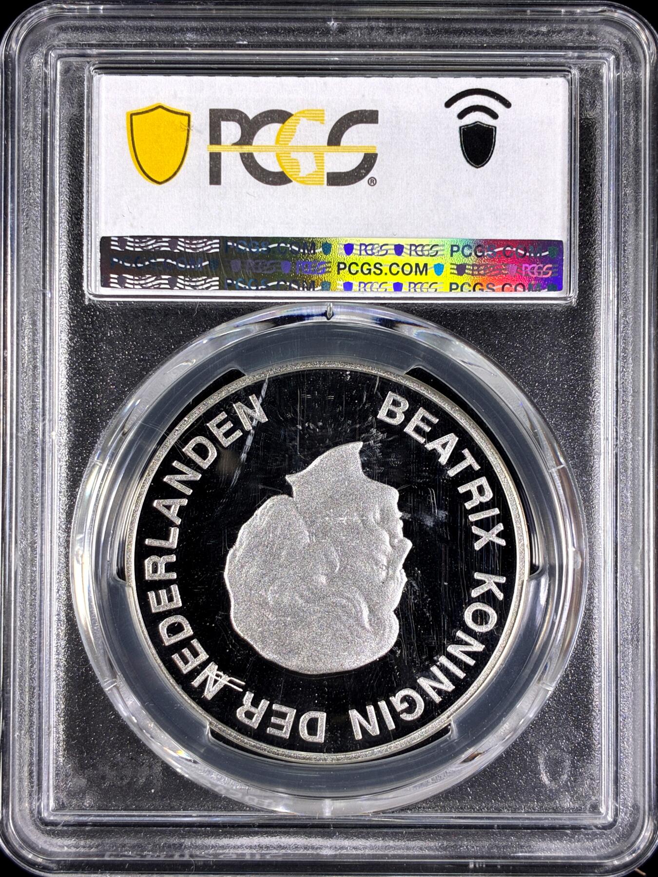 【雨安】【直播拍卖】【第0129期-评级币章】2026-03-21 周六 19:30 (金价1115, 银价20.09) [评级现代] Aruba 阿鲁巴 10弗洛林 2001年 绿海龟 PCGS-PL69