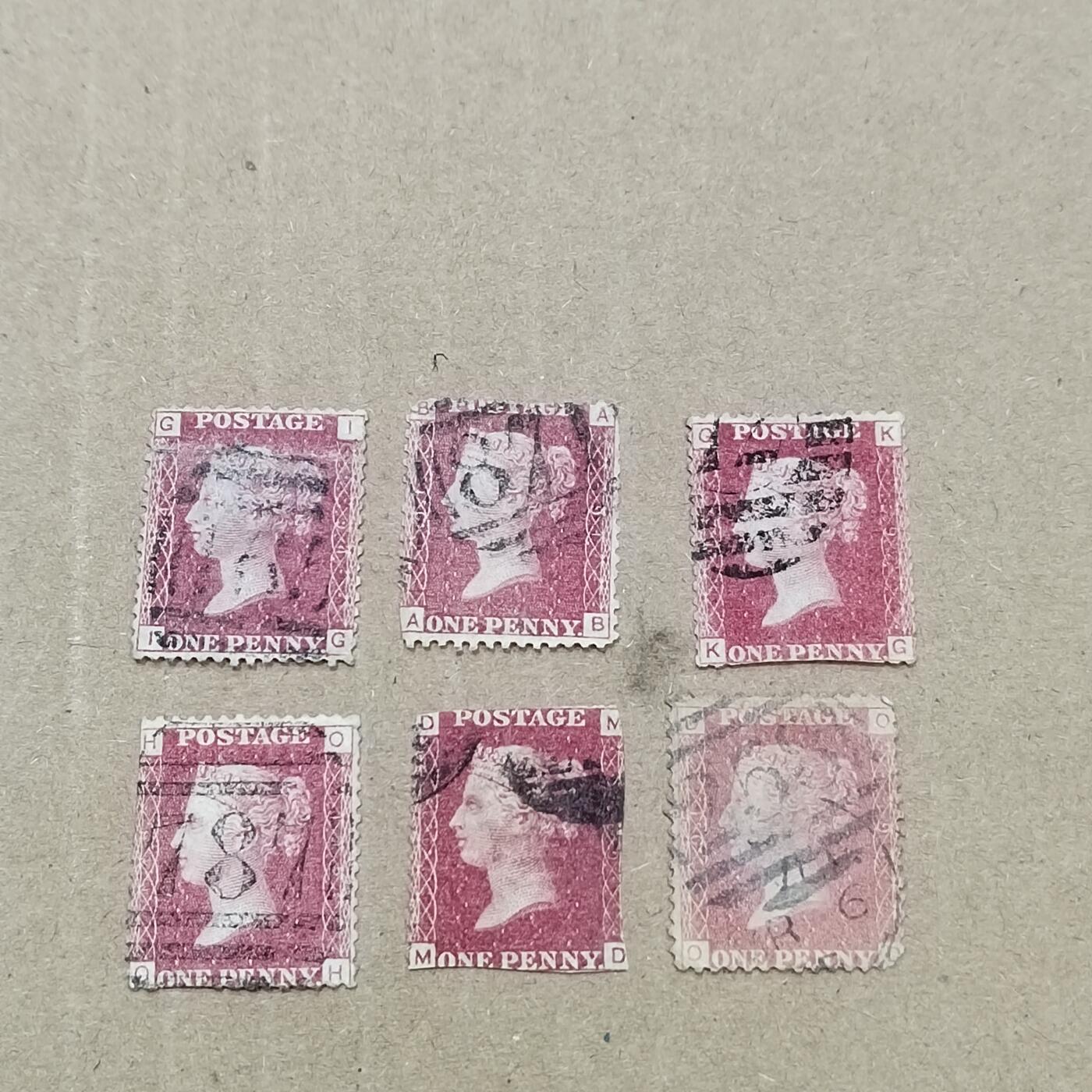 PCAI钱币  19-781  德国与中国邮票大展销小专场 红便士