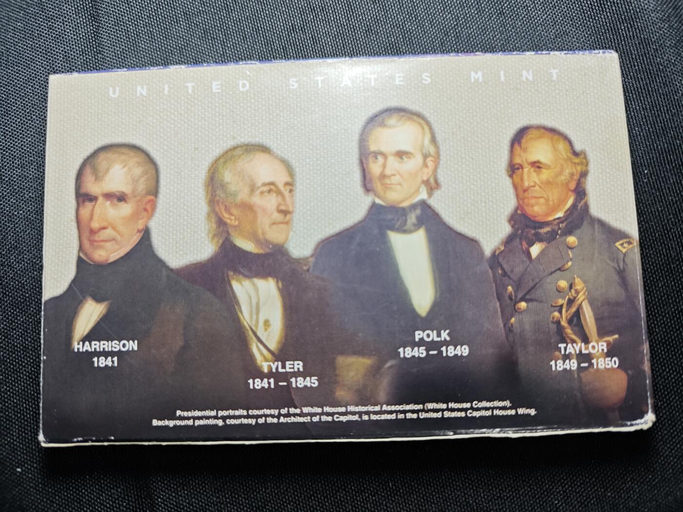 KK钱币收藏小铺   套币专场 2月预留时间 周末发货   美国1元总统精制纪念套币