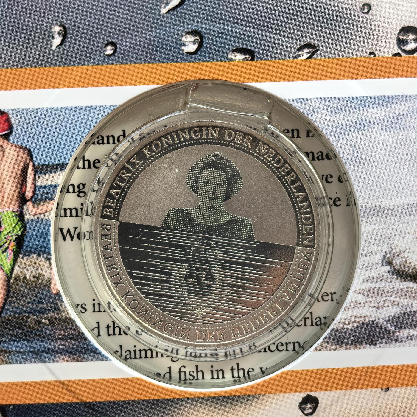 道一币馆币章第一百七十场 原包装 荷兰2010年荷兰水生态保护5欧元精制银币