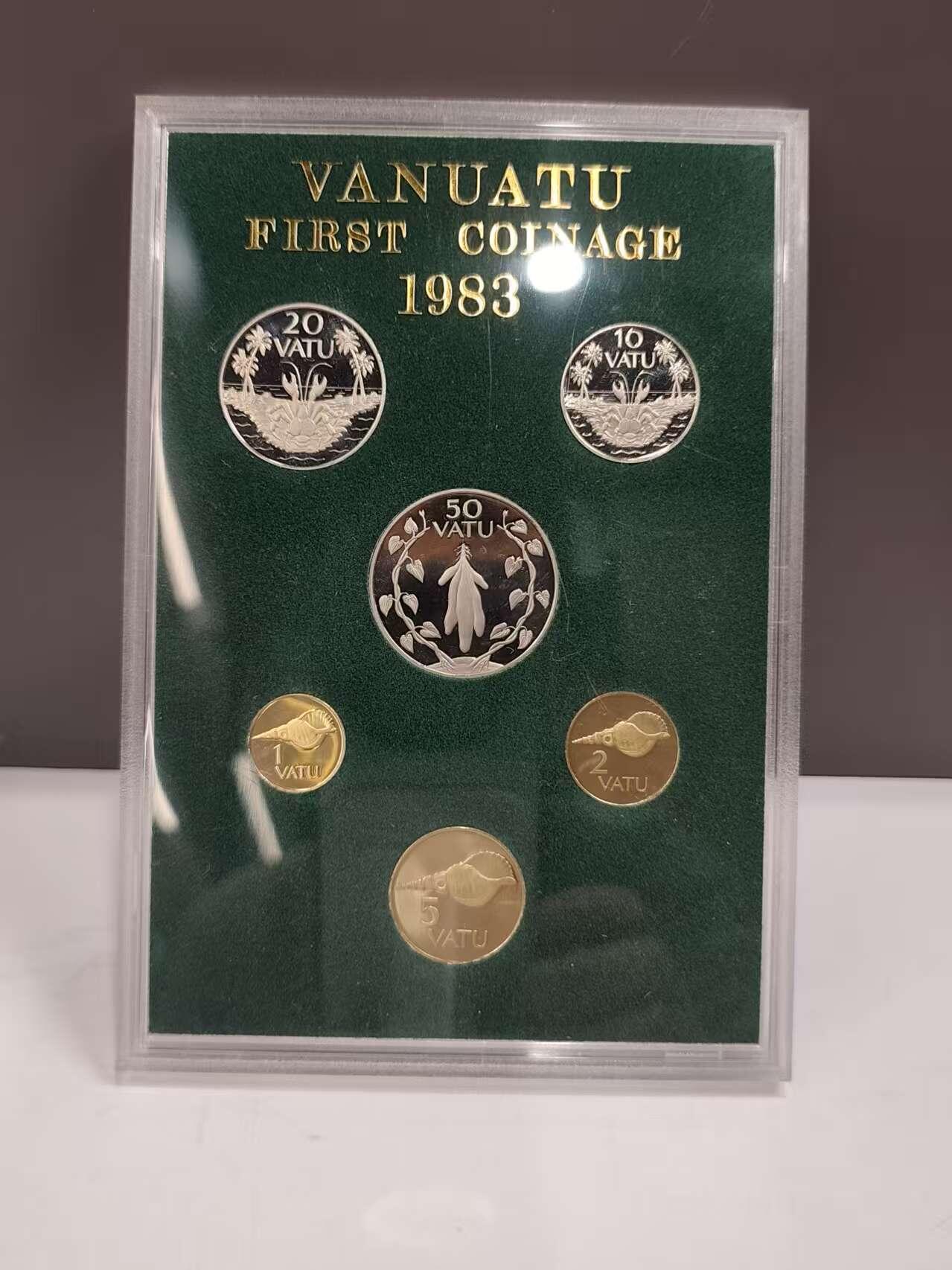 G&W世界散币，银币处理专场（第46场） 瓦努阿图1983年6枚套