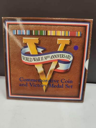 G&W世界散币，银币处理专场（第46场） - 美国1995年二战胜利50周年 一章一币