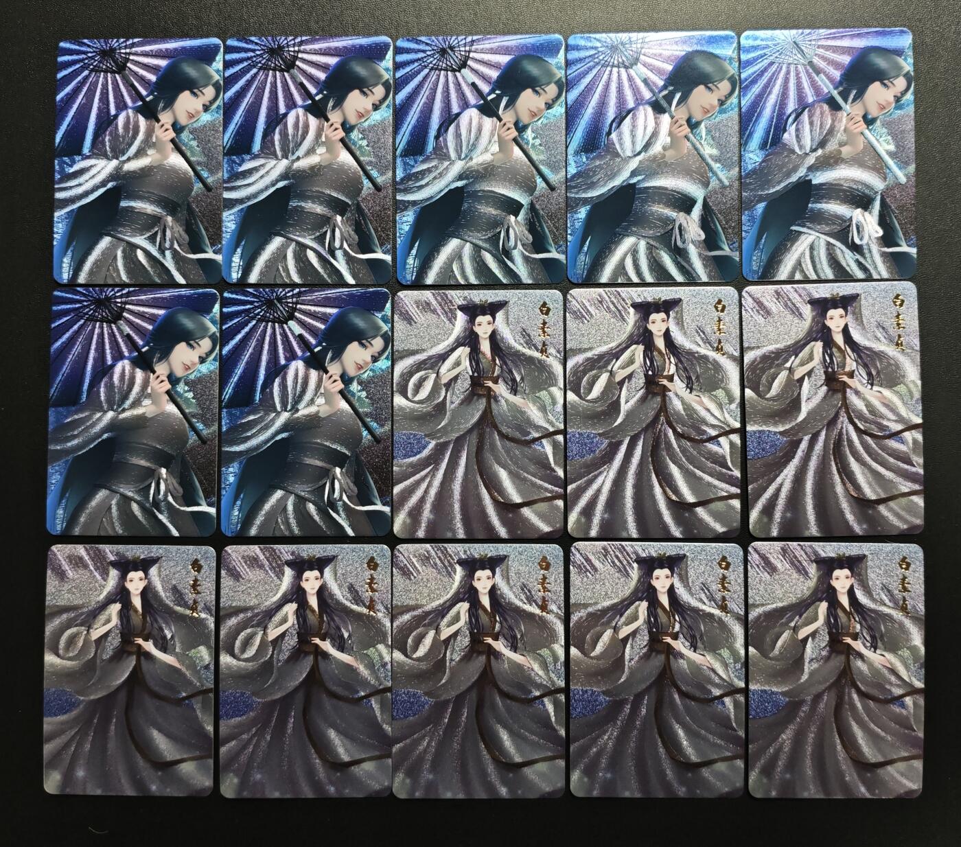 天玑星卡拍第179期《3.19周四截拍》持续收拍收评中 满赠卡需备注 宁缺卡牌 白蛇传 白素贞+神话传说 女妖篇 白素贞 粗闪 十五张