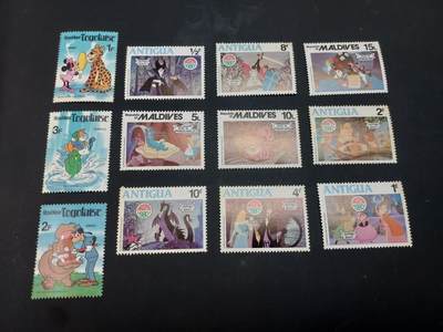 博彦收藏    3月25日 8点 外国邮票专场 - 外国邮票12枚，上品