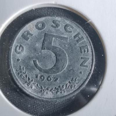 沼泽如烟--第1026场 - 奥地利1967年5格罗申