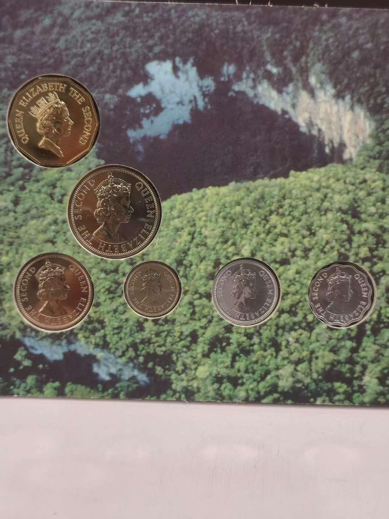 G&W世界散币，银币处理专场（第46场） 伯利兹1992年6枚套