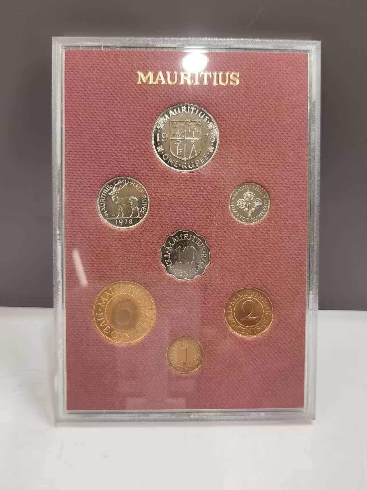 G&W世界散币，银币处理专场（第46场） 毛里求斯1978年7枚套