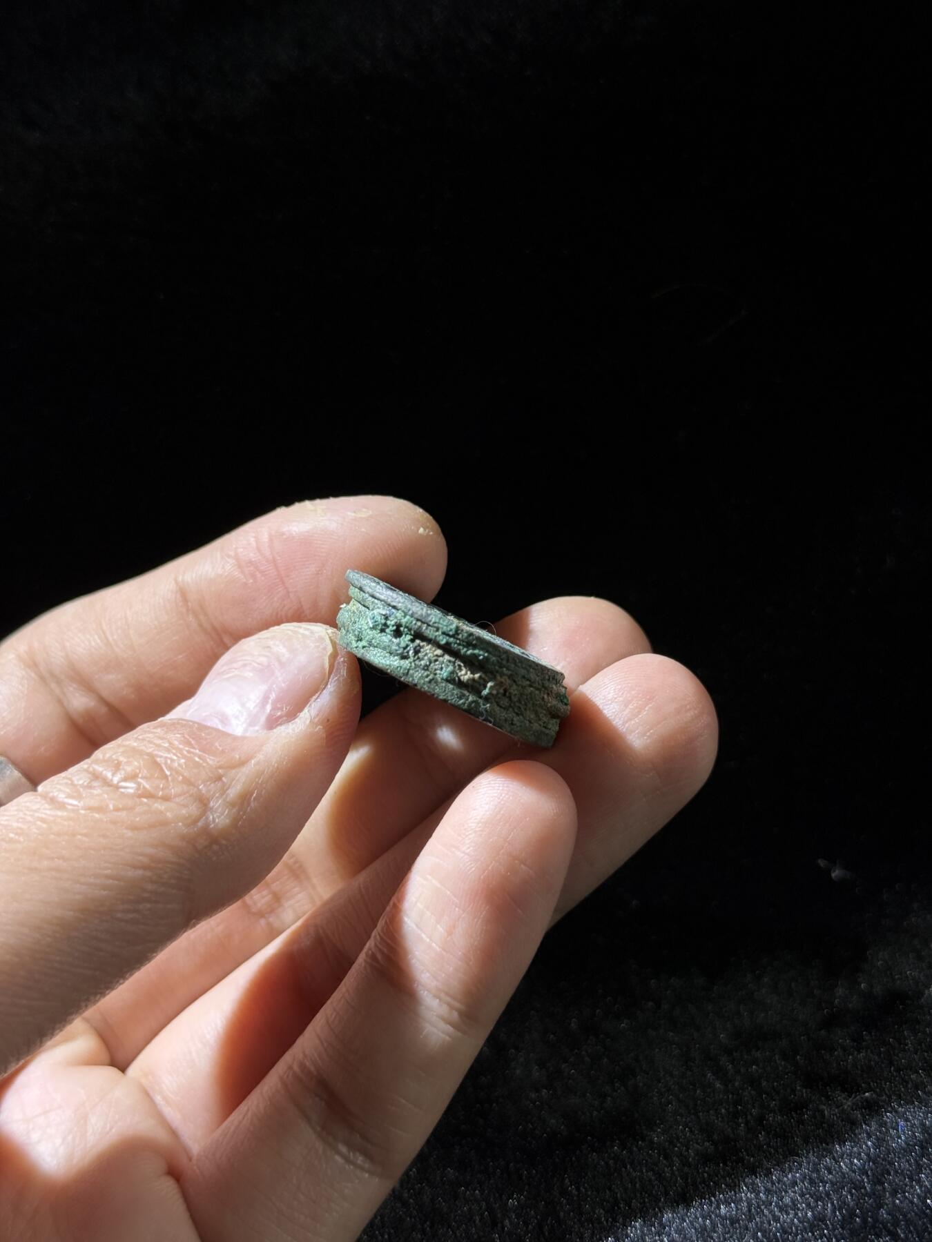 戎马世界章牌大赏，铜钱场 政和通宝元佑通宝小筒子，五联