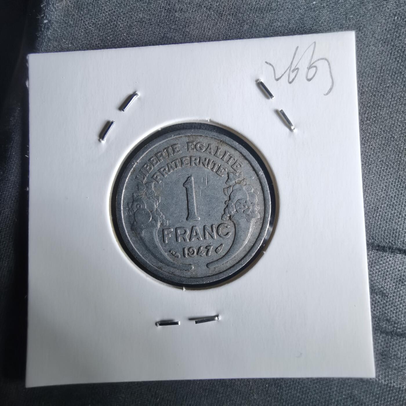 沼泽如烟--第1026场 法国1947年1法郎