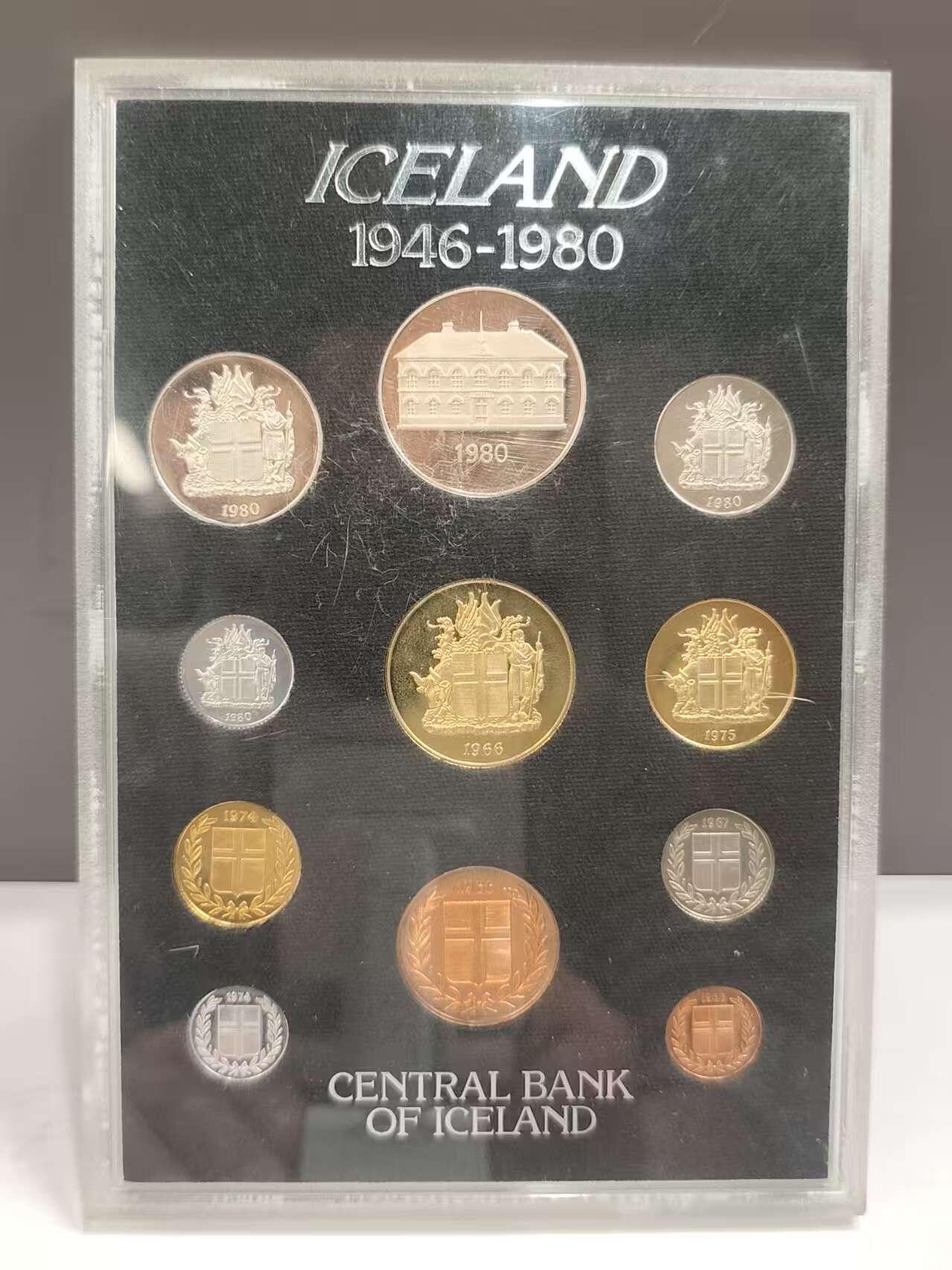 G&W世界散币，银币处理专场（第46场） 冰岛1946-1980年11枚套
