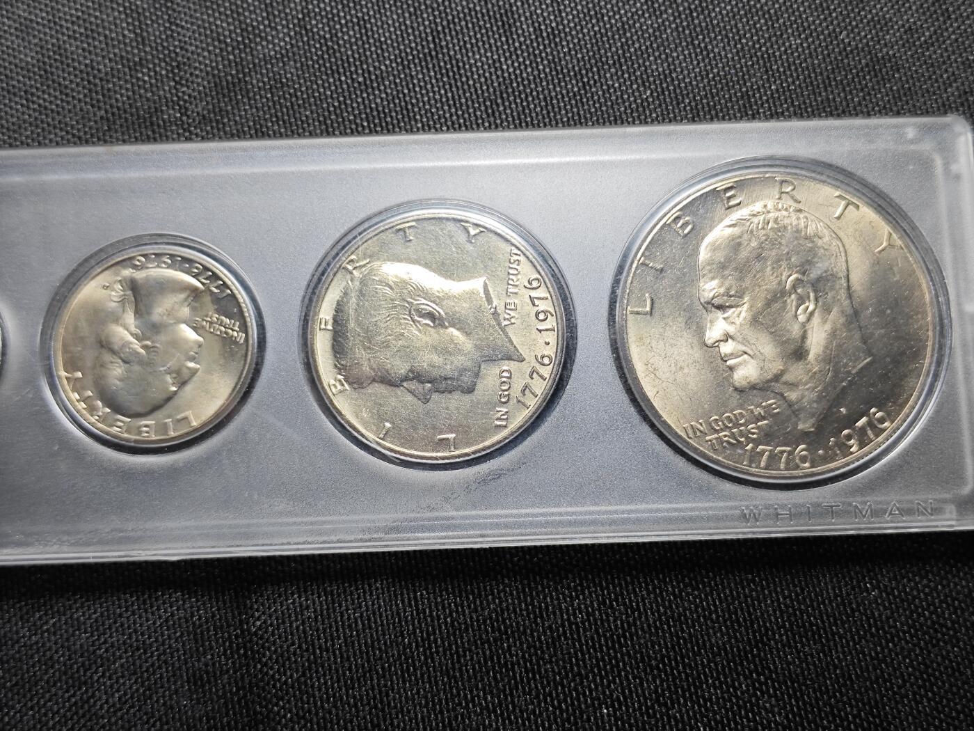 KK钱币收藏小铺   套币专场 2月预留时间 周末发货 1976 美国建国200周年纪念套币