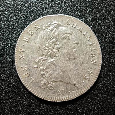 【德藏】世界币章拍卖第168期（拍品征集中~欢迎藏友联系） - 18世纪 法国路易十五时期圣路易骑士团银质代用币银章 直径约：29mm；重约：9.6g