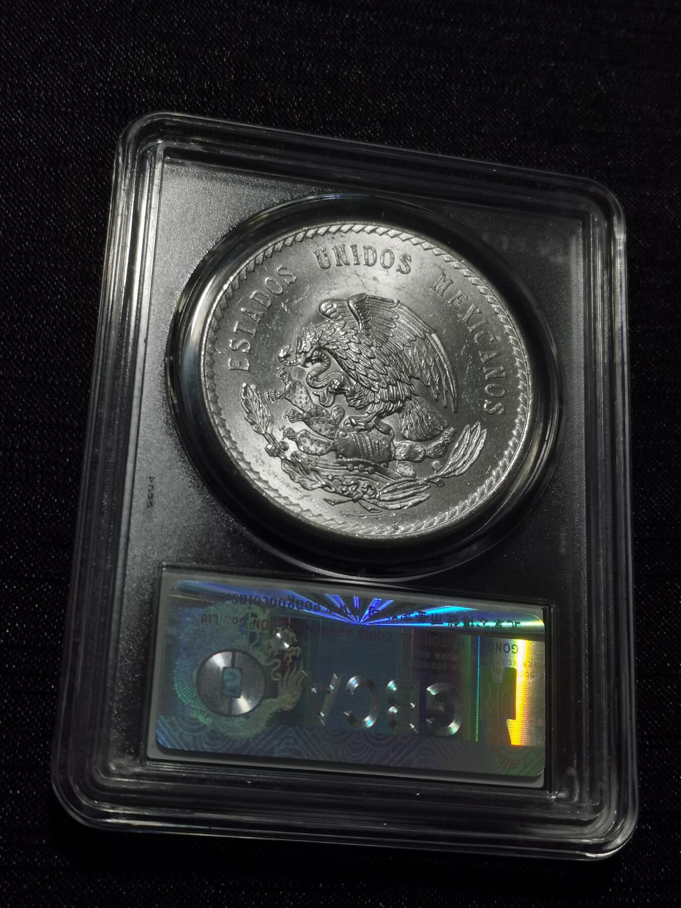 天下钱庄专场欢迎参拍 墨西哥印第安人酋长银币